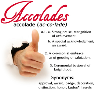 Care-Free Termite Protection, LLC Accolades
accolade (ac·co·lade)n.
1. a. Strong praise, recognition of achievement.
b. A special acknowledgment;an award.
2. A ceremonial embrace,
as of greeting or salutation.
3. Ceremonial bestowal of knighthood.